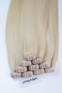 Extensions de cheveux tissés NASA HAIR VIETNAM, 100% cheveux vierges vietnamiens, qualité supérieure, couleur blonde, lisses naturelles, super - Product Image 2