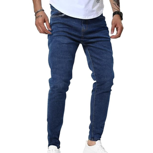 กางเกงยีนส์ทรงสลิมฟิตสำหรับผู้ชาย – กางเกงเดนิมทรงสกินนี่สำหรับใส่ลำลองและใส่ทุกวัน - Product Image 3