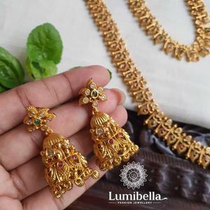 For Mango Matte Necklace Set-Fashion Jewelry - Product Image 3