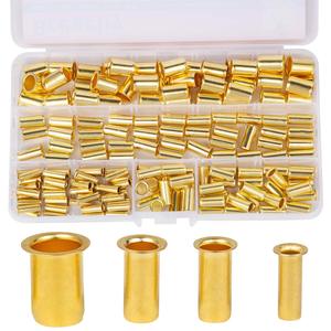 Inserto de Compresión de Latón Ambark (AOL102) - Flexible de Baja Presión, OEM/ODM Disponible, Tamaños de Tubo en Pulgadas: 1/8, 3/16, 1/4, 5/16, 3/8, 1/2, 5/8 - Product Image 1