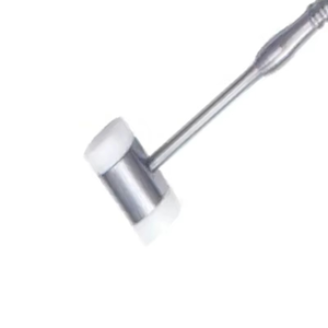 Marteau chirurgical manuel double face pour interventions orthopédiques et dentaires, tête en nylon remplaçable, matériau en acier inoxydable, certifié CE - Product Image 6