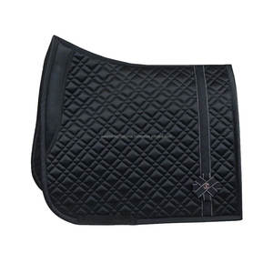 Nouveau tapis de selle de cheval de dressage élégant professionnel avec couleur personnalisée en satin et service OEM pour l'équitation - Product Image 5