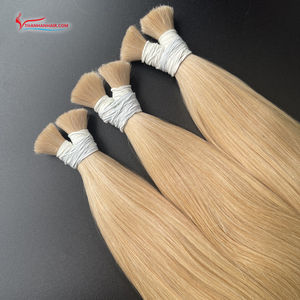 Extensiones de cabello humano Remy virgen vietnamita, máquina a granel, doble trama, ondulado Natural, textura suave, marca saludable, 100g, venta al por mayor - Product Image 6