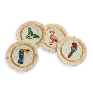 Posavasos de Cóctel con Cuentas de Cristal, Diseño de Plástico de Lujo, Duraderos, para Regalos de Inauguración de Casa y San Valentín, Personalizables - Product Image 2