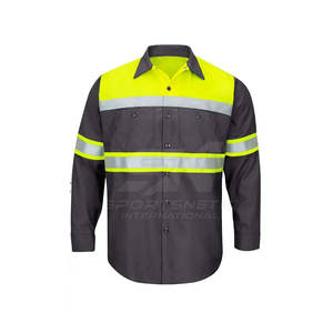 Combinaison de travail en polyester légère pour hommes, tenue de travail complète - Product Image 3