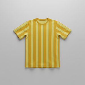 Créez votre propre t-shirt de football personnalisé, polo de sport respirant, maillot de foot à rayures blanches - Product Image 1
