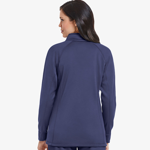 Bata de Enfermería al por Mayor para Mujer, Ajustada, con Cuello y Bolsillos con Cremallera, de Tela Gruesa, Transpirable y Cómoda para Uso Hospitalario - Product Image 4