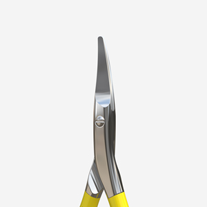 Ciseaux à ongles pour enfants AESCO Instruments SHP-11/8 HOME PRO en acier inoxydable jaune, à lame affûtée - Product Image 5