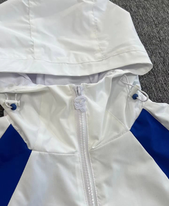 Custom OEM Tracksuit Color Block Short Set Sports Jogger Suit <b>Zip</b> <b>up</b> <b>Jacket</b> and Shorts Set 100% Nylon Windbreaker Set - Product Image 4