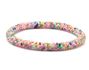 Bracelets en perles de verre faits à la main de qualité supérieure pour femmes Ahana, tendance et parfaits pour un usage quotidien - Product Image 1