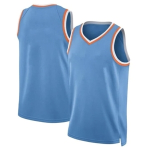 NUEVO Conjunto Deportivo de Baloncesto con Logotipo Personalizado, Spandex/Poliéster, Transpirable, de Secado Rápido, Antibacterial, Sin Mangas, Unisex - Product Image 3