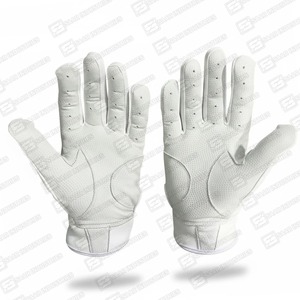 Nouveauté 2026 Gants de frappe pour baseball et rugby en cuir avec fermeture auto-agrippante, ambidextres, antidérapants, résistants à l'usure et respirants - Product Image 2