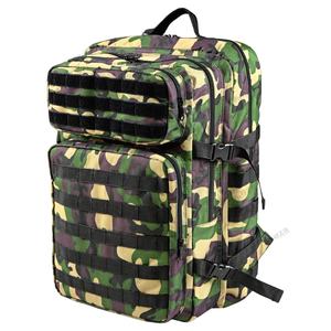 Mochila de gimnasio de varios compartimentos ligera Unisex, cinturones de cuentas impermeables duraderos, bolsa con cremallera personalizable, poliéster resistente - Product Image 1