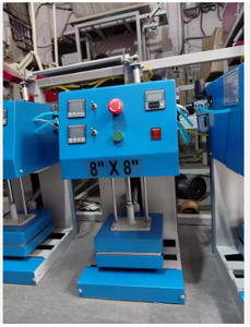 Máquina de Grabado Hidráulica Semiautomática de 8 x 8 Pulgadas con Control PLC de Alta Precisión para Textiles, Maquinaria y Ferretería, Embalaje de Madera - Product Image 4