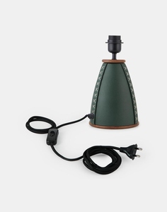Luxury green bodh metal <b>table</b> <b>lamp</b> <b>base</b> oem odm low moq factory price wholesale bulk supply fast shipping no shade - Product Image 1