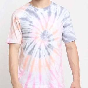 High Performance Heavy Duty Worsted Fabric 100% cotton T-shirt for men loose fit printed sun faded acid wash T shirts for unisex - Product Image 1