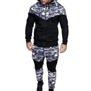 Survêtement personnalisé pour hommes, vente en gros, ensemble deux pièces en molleton de coton, vêtements de sport pour hommes, survêtements pour femmes - Product Image 3