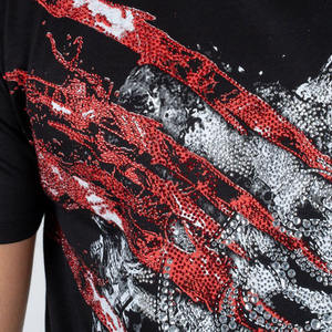 Camisetas de Manga Larga para Hombre con Diseño de Moda 2026, Impresión Personalizada y Pedrería, Alta Calidad, Superventas - Product Image 4