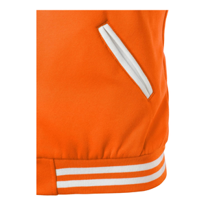 Blouson universitaire chaud 2025 le plus vendu, en laine de haute qualité avec manches en cuir, logo personnalisé brodé en chenille ou plat - Product Image 5