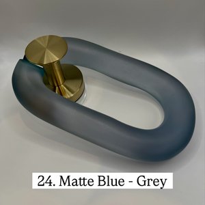 Chaîne de séparation de pièce suspendue en acrylique et résine colorée, rideau en chaîne plastique pour fenêtre, porte, cloison, espace mural intérieur - Product Image 4