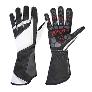 Karting <b>Gloves</b> for Adult Youth Leather Sim Riding <b>Glove</b> Racing <b>Gloves</b> With <b>Touch</b> Screen for Men Made in Pakistan Wholesale - Product Image 4