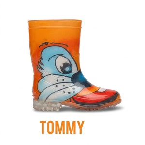 Bottes de pluie légères imprimées pour enfants, en PVC imperméable, antidérapantes, mi-mollet, motif canard, pour extérieur et jardin, unisexe - Product Image 2