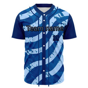 Uniforme de Béisbol Personalizado, Jersey de Softbol para Mujer, Chaqueta de Béisbol, Ofertas Especiales, Camisa de Béisbol con Botones para Hombre, Uniforme de Equipo de Béisbol - Product Image 1