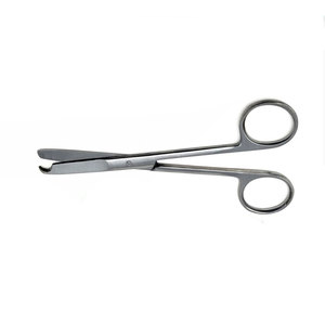 Tijeras de Sutura Quirúrgica Profesionales de 4.5 Pulgadas con Mango de Bisturí # Kit de 3 y 10 Cuchillas Quirúrgicas Estériles para Cirugía Menor - Product Image 5