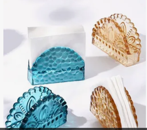 Elegant Resin Napkin Holder Luxury Decorative <b>Tissue</b> Stand Handmade Epoxy Resin Waterproof Rustic Angel <b>Wedding</b> Decor - Product Image 2