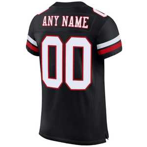Camiseta de Fútbol Americano con Impresión por Transferencia de Calor, Personalizada con Nombre y Número Sublimados, Hecha en Pakistán, Tela de Poliéster - Product Image 2