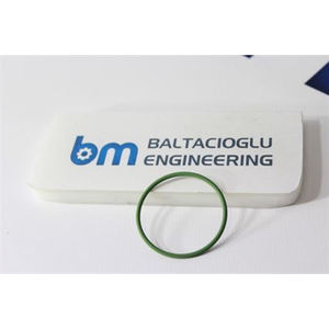 Junta tórica verde de FKM resistente a altas temperaturas y químicos para protección de fluidos industriales, herraje de sellado duradero - Product Image 1