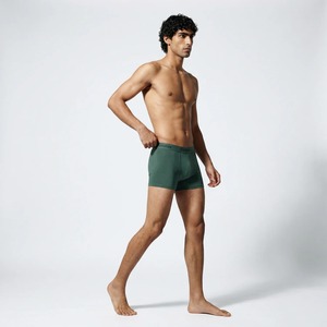Calzoncillos bóxer de color liso para hombre, ropa interior, shorts, bóxers para hombre, Herren-Boxer Unterhose, shorts interiores - Product Image 1