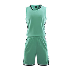 Nouveaux uniformes de basket-ball au design tendance, 100 % polyester, doux et confortables, nouveau look, uniformes de basket-ball unisexes. - Product Image 4