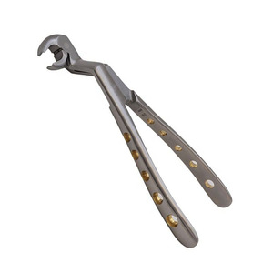 Forceps dentaire pour chirurgie buccale adulte, extraction et détente des molaires inférieures et supérieures, y compris des molaires de sagesse (gauche) - Product Image 2