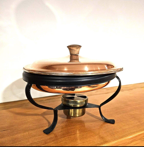 Recipientes de metal para calentar alimentos con estufa, venta al por mayor, calentador de comida tipo buffet de acero inoxidable cuadrado grueso, estilo indio - Product Image 3