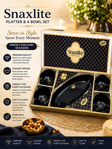 Juego de 3 Tazones de Cristal Tallado con Logotipo Personalizado, Tazones Transparentes con Relieve para Servir, Caja de Regalo para Frutas y Postres - Product Image 2
