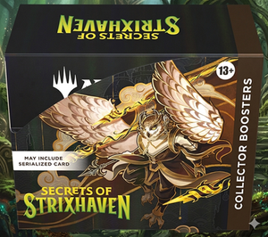 100% Original, Caja de Sobres Coleccionables de Magic: The Gathering (MTG) Secrets of Strixhaven - Product Image 1