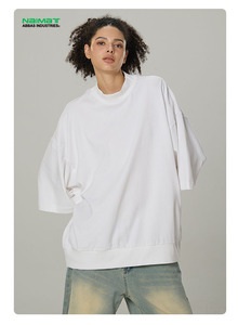 เสื้อยืดโอเวอร์ไซส์ทรงครอป แขนสั้น คอกลม พิมพ์ลาย สไตล์ลำลอง สตรีทแวร์ สำหรับผู้ชาย - Product Image 3