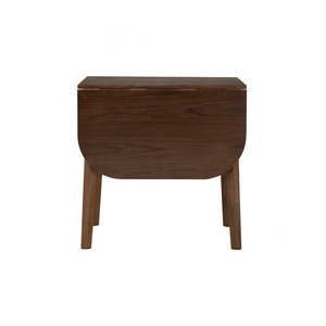 Table à manger extensible en bois massif minimaliste et peu encombrante pour appartements et studios, meubles en bois modernes - Product Image 3