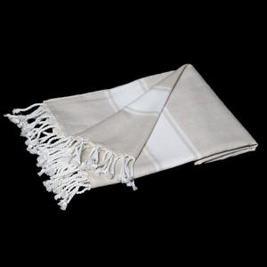 Toallas de Fouta a rayas de algodón 100% de calidad profesional, toalla de playa Hammam ecológica, técnicas secas al por mayor en India - Product Image 3