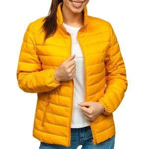 <b>Ladies</b> Bubble <b>Jacket</b> Winter Warm Hooded Puffer Coat <b>Lightweight</b> Waterproof Windproof Outdoor Casual Fashion OEM ODM Supply - Product Image 1