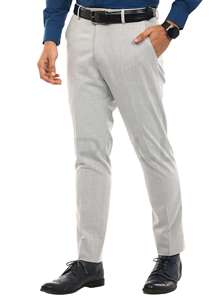 Pantalones de Vestir de Invierno para Hombre, Talla Grande, Corte Ajustado, Sin Arrugas, Elásticos, Transpirables, Ligeros, Cómodos, OEM, Alta Calidad 2026 - Product Image 3