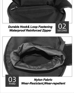 <span class=keywords><strong>Sac</strong></span> <span class=keywords><strong>de</strong></span> <span class=keywords><strong>frappe</strong></span> professionnel robuste non rempli, anti-fuite 1680D pour entraînement en salle <span class=keywords><strong>de</strong></span> sport - Product Image 5