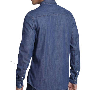 Chemise longue sur mesure pour homme, vintage, légère, 100% coton, pour le fitness et les tenues d'été respirantes - Product Image 2