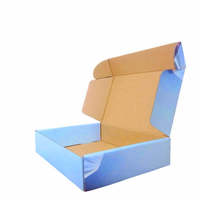 Boîtes en carton ondulé carrées imprimées avec pelliculage brillant, recyclables et réutilisables, pour la mode, en gros, Vietnam, taille personnalisable