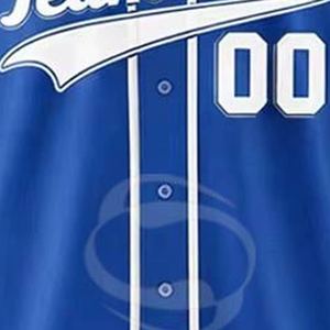 Ensembles de tenues de baseball et de softball personnalisées pour hommes, style sublimation, avec impression de nom, numéros et noms d'équipe, hauts et chemises durables - Product Image 5