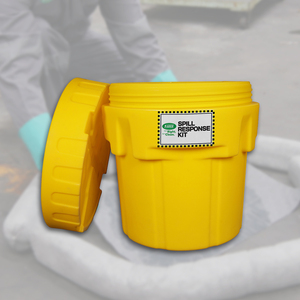 75L Universal Spill Kit with Salvage Drum – Heavy Duty Hazardous Spill Containment Kit, Chemical Absorbent Emergency Spill Kit - Product Image 1