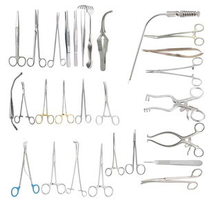 Juego de Instrumentos Quirúrgicos Cardiotoracicos Manuales Autoclavables de Acero Inoxidable para Bypass Aortobifemoral de Corazón Abierto - Product Image 1