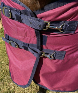 High Quality Equine Turnout <b>Rug</b> Waterproof Breathable Customizable Horse Blanket Durable Polyester Ripstop Custom Color Custom - Product Image 4