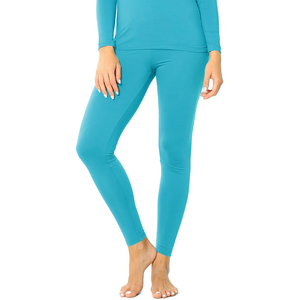 Ropa Interior Térmica de Algodón de Alta Elasticidad para Mujer, Forrada de Felpa, Calzoncillos Largos Térmicos de Invierno, Capa Base Térmica para Mujer - Product Image 5